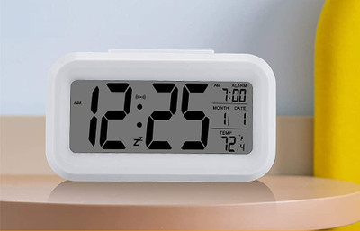ASTOUND Digital White Clock