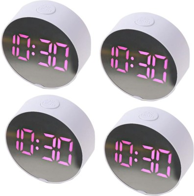 KUBER INDUSTRIES Digital White Clock