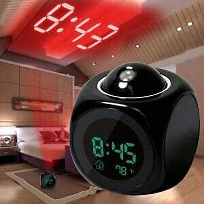 PRATHAM ENTERPRISE Digital Black Clock