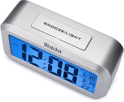 RHONNIUM Digital White Clock