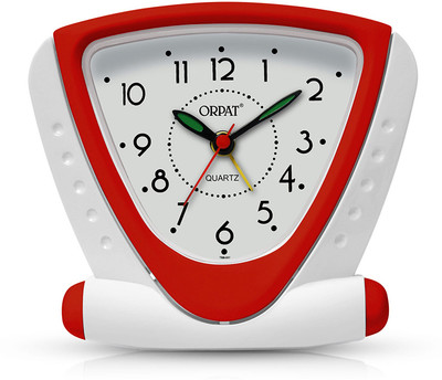 ORPAT Analog Red Clock
