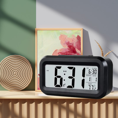 PRIMESTYLE Digital Black Clock