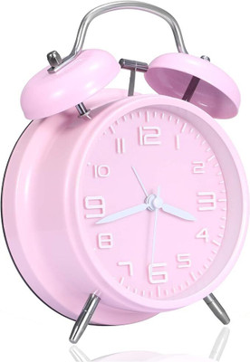 Nxz Digital Analog Pink Clock