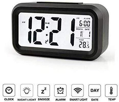 ASTOUND Digital Black Clock