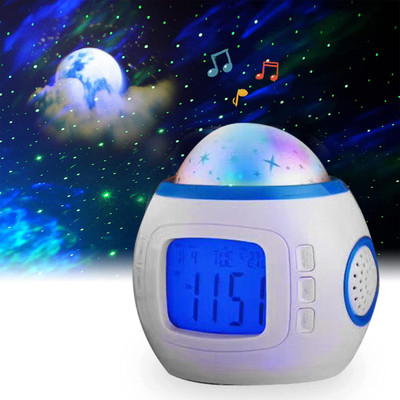 RHONNIUM Digital Multicolor Clock