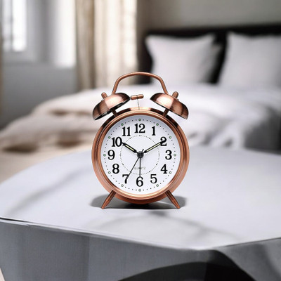 omkarzone Analog Brown Clock