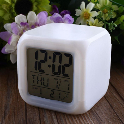 mansa solutions Digital White Clock