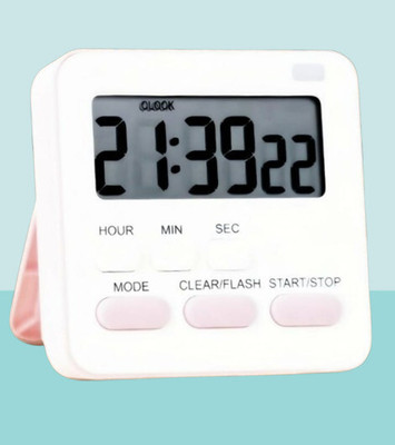 asep Digital White Clock