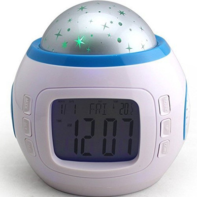 RHONNIUM Digital Multicolor Clock