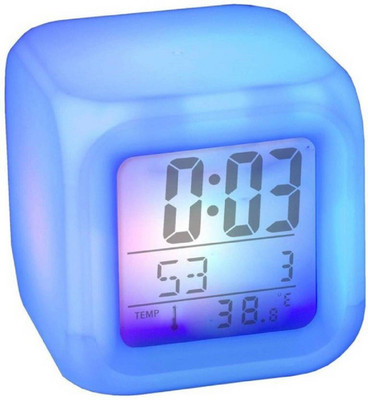 ALPHANOT Digital 7 colors Clock