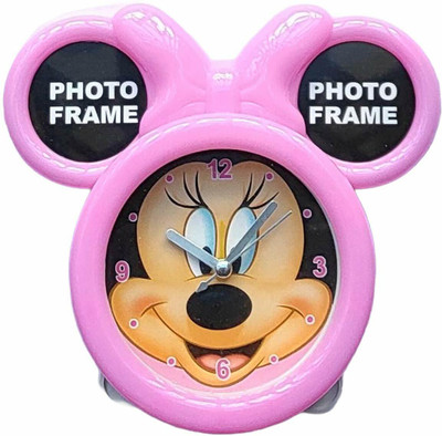NV12 COLLECTIONS Analog Pink Clock