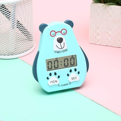 Vortipu Digital sky blue Clock