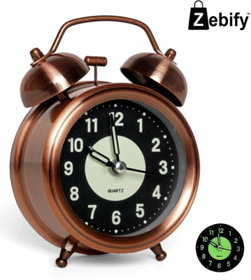 ZEBIFY Analog COPPER Clock