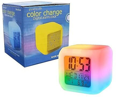 Nutts Digital Multicolor Clock
