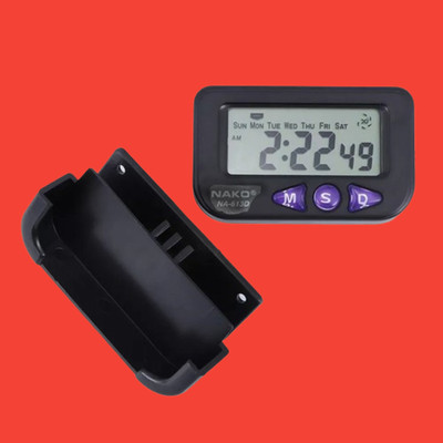 TAKSUN Digital Black Clock