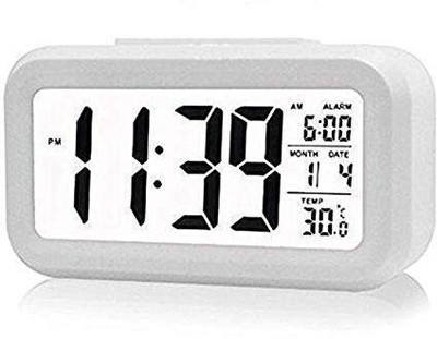 MAHENOOR ENTERPRISE Digital White Clock