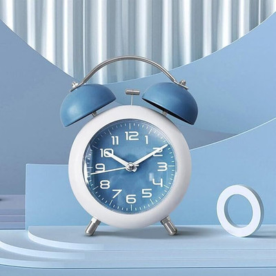 MAHADEV TRDERS Analog Blue Clock