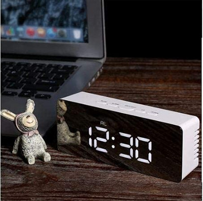 YOYOTRADERS Digital White Clock
