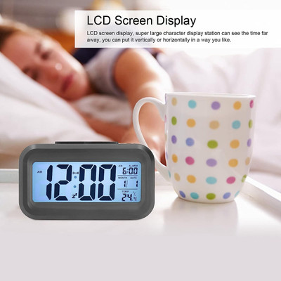 ASTOUND Digital Black Clock