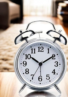 omkarzone Analog White Clock