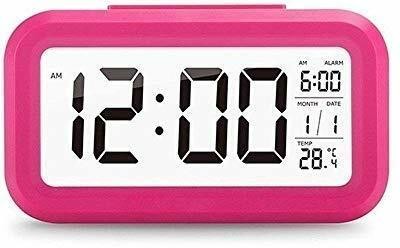 Seethat Digital Pink Clock