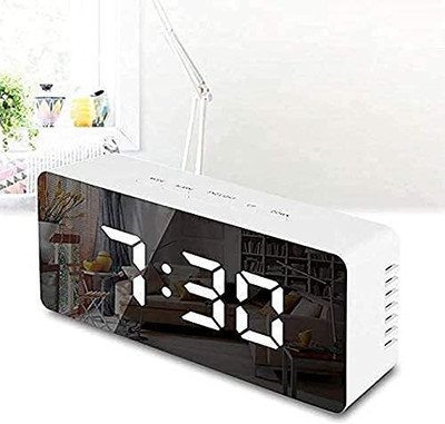 heet Digital White Clock