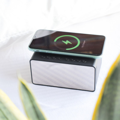 JVD Digital Black Clock