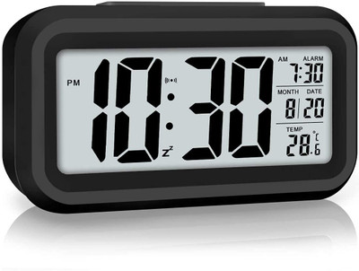 Jackcleen Digital Black Clock