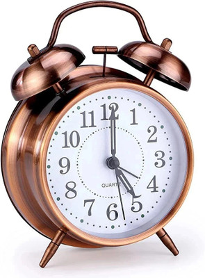 Votvy Analog Brown Clock