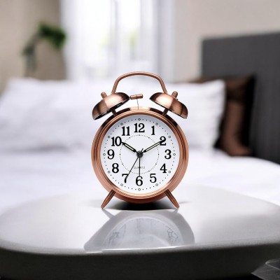 omkarzone Analog Brown Clock