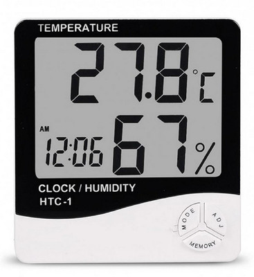 FIVANIO Analog-Digital Multicolor Clock