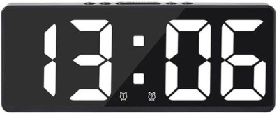 RIANZ Digital Black Clock