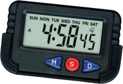 BLAPOXE Digital Black Clock