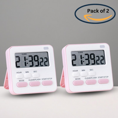 YELONA Digital Pink Clock