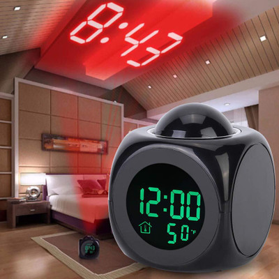 ASTOUND Digital Black Clock