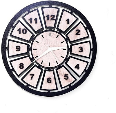 FIORENSE Analog-Digital Multicolor Clock