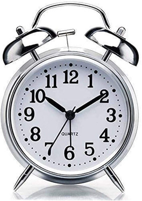 Fulkiza Analog Silver Clock