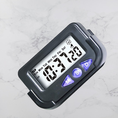 BLAPOXE Digital Black Clock