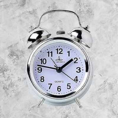 SHRILAKHDATARENTERPRISES Analog Silver Clock