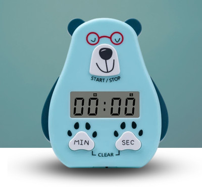 Lellow Digital Sky Blue Clock