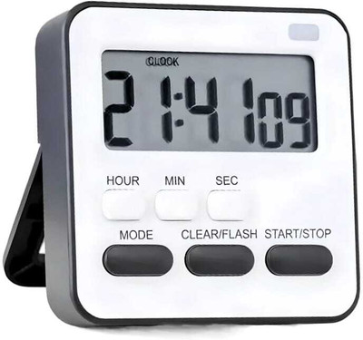 asep Digital White Clock