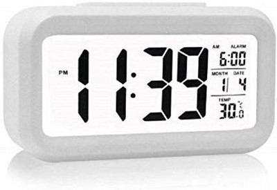 Upgrade Digital White Clock