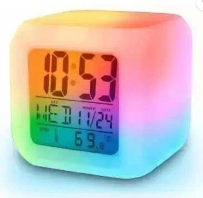 trendify enterpriese Digital White Clock