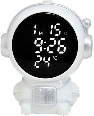 Kadio Digital Super Loud Alarm Clock for Heavy Sleepers Adults, Astronaut Digital Clock