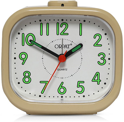 ORPAT Analog Beige Clock
