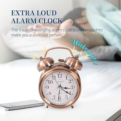 KAMAKSHI Analog copper Clock