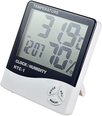 RHONNIUM Digital White Clock