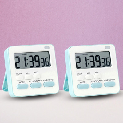 Cathiya sales Digital Arctic Blue Clock