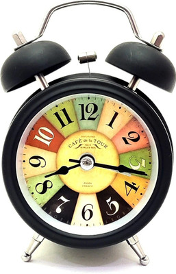 degosh Analog Black Clock