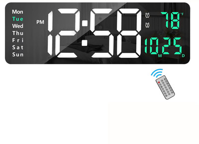 SHREVI IMPEX Digital Multicolor Clock